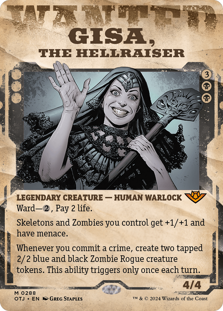 Gisa, the Hellraiser (Showcase) [Outlaws of Thunder Junction] | Pegasus Games WI