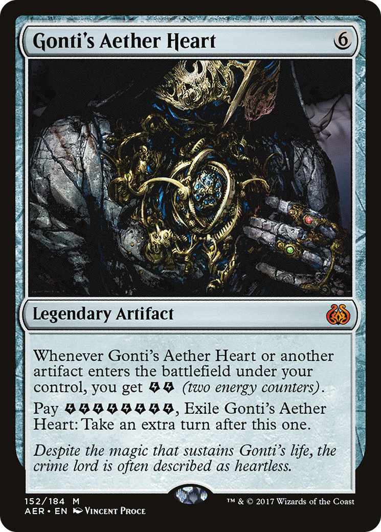 Gonti's Aether Heart (Ripple Foil) [Modern Horizons 3 Commander] | Pegasus Games WI