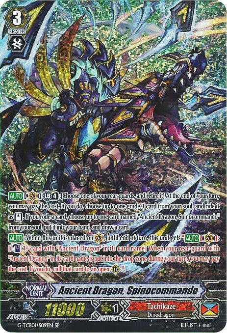 Ancient Dragon, Spinocommando (G-TCB01/S09EN) [The RECKLESS RAMPAGE] | Pegasus Games WI