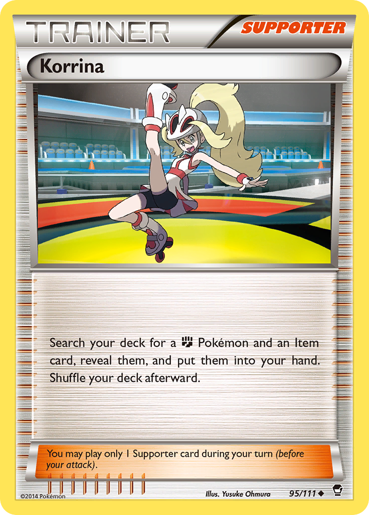 Korrina (95/111) [XY: Furious Fists] | Pegasus Games WI