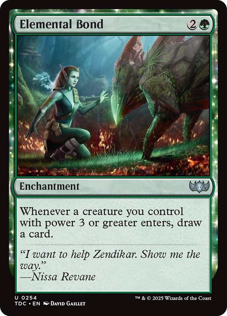 Elemental Bond [Tarkir: Dragonstorm Commander] | Pegasus Games WI