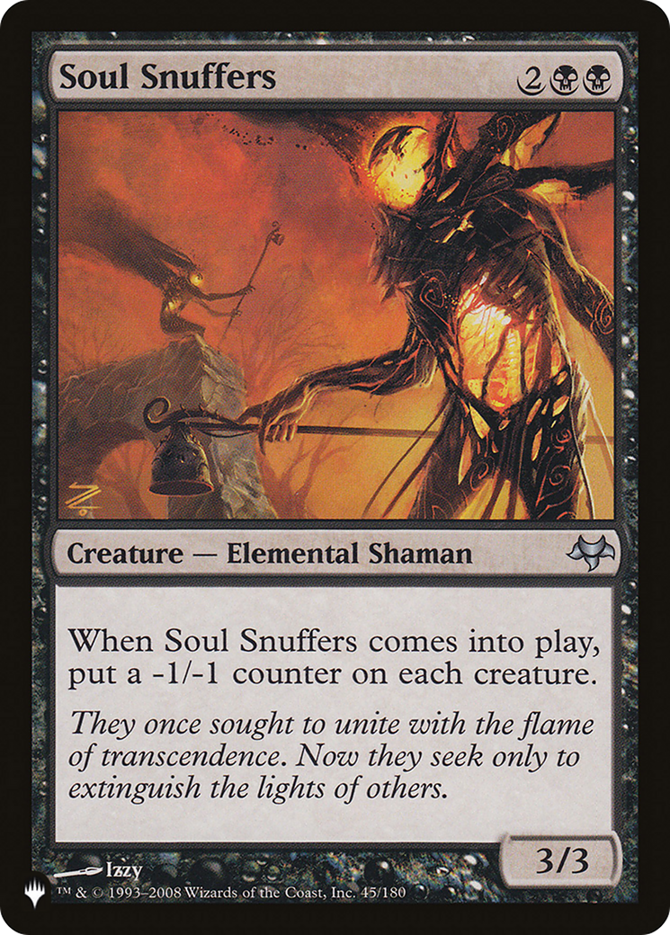 Soul Snuffers [The List] | Pegasus Games WI