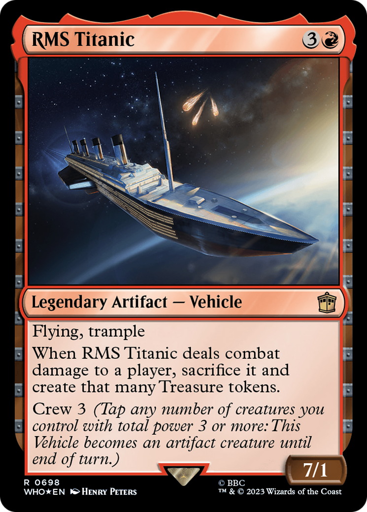 RMS Titanic (Surge Foil) [Doctor Who] | Pegasus Games WI