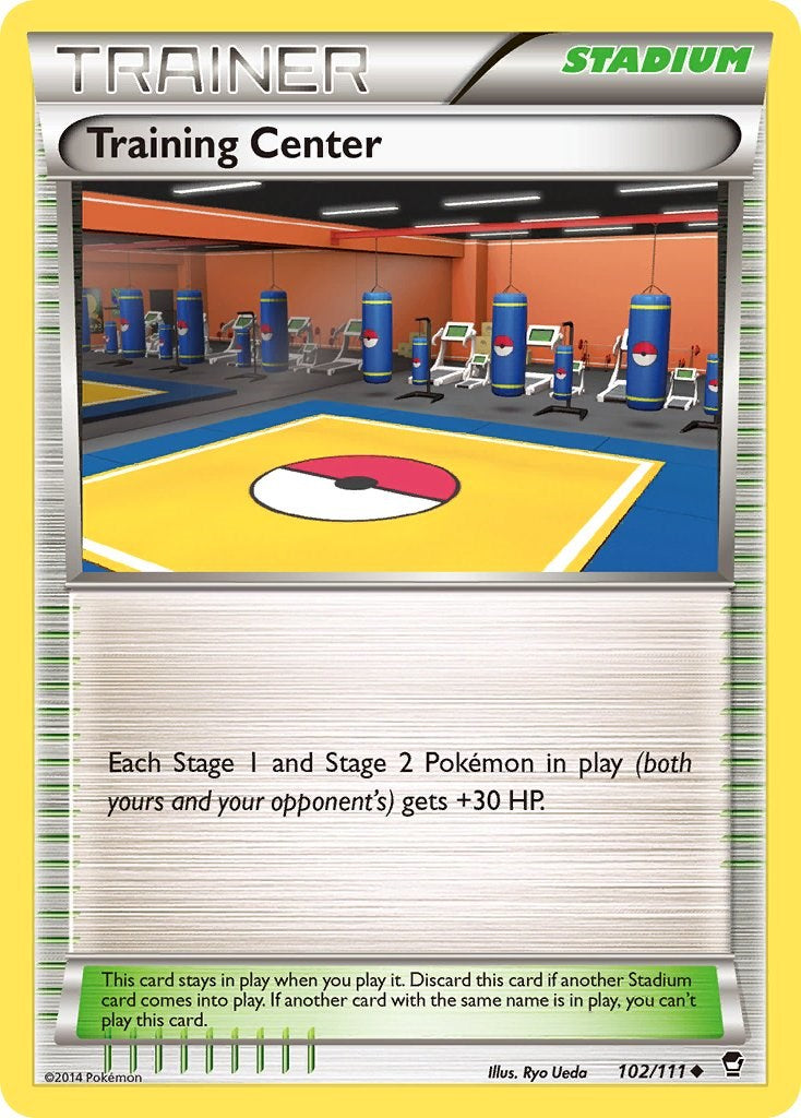Training Center (102/111) [XY: Furious Fists] | Pegasus Games WI