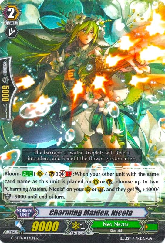 Charming Maiden, Nicola (G-BT10/043EN) [Raging Clash of the Blade Fangs] | Pegasus Games WI