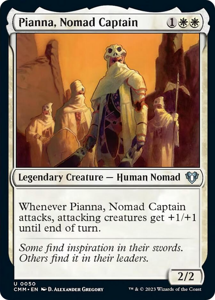 Pianna, Nomad Captain [Commander Masters] | Pegasus Games WI