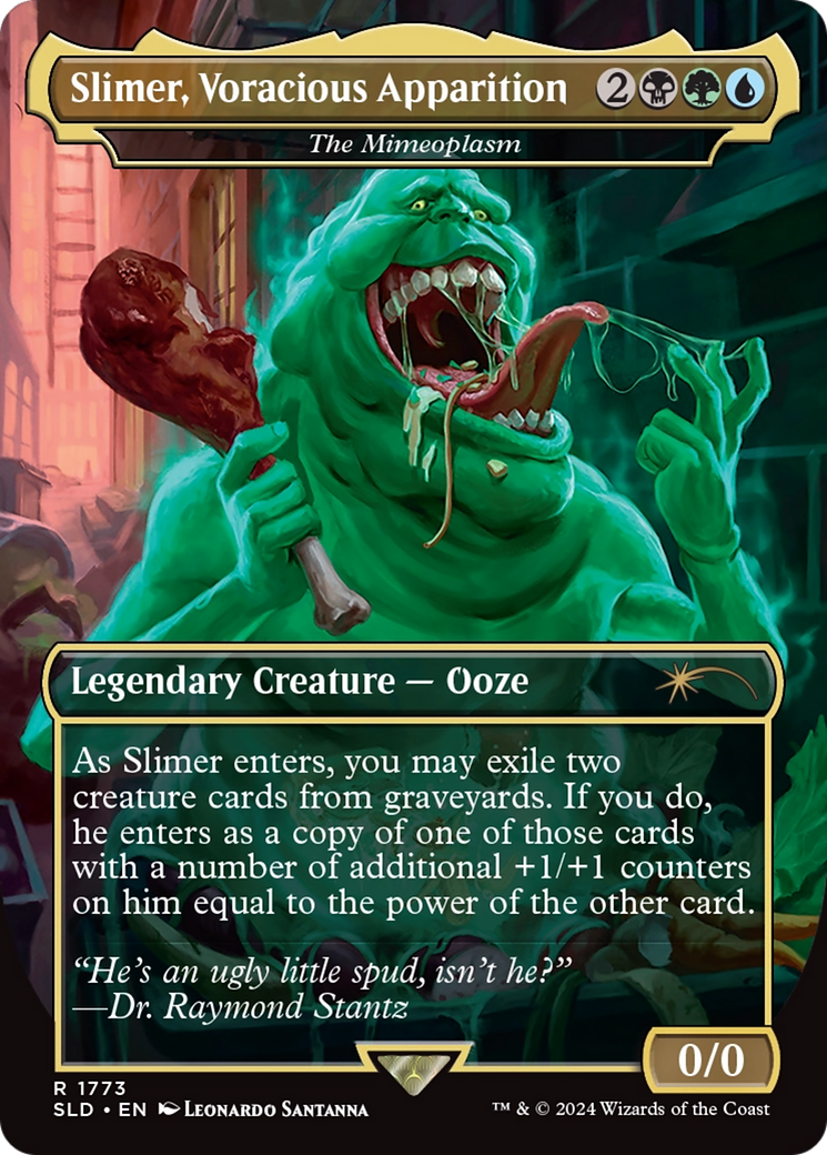 Slimer, Voracious Apparition - The Mimeoplasm [Secret Lair Drop Series] | Pegasus Games WI
