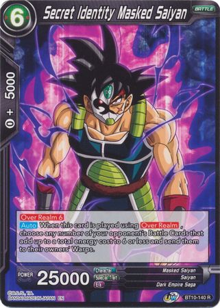 Secret Identity Masked Saiyan (BT10-140) [Rise of the Unison Warrior 2nd Edition] | Pegasus Games WI