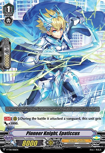 Pioneer Knight, Epaticcus (Parallel Foil) (V-TD11/006EN) [Altmile] | Pegasus Games WI