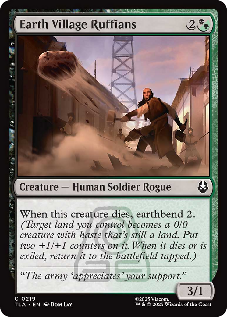 Earth Village Ruffians [Avatar: The Last Airbender] | Pegasus Games WI