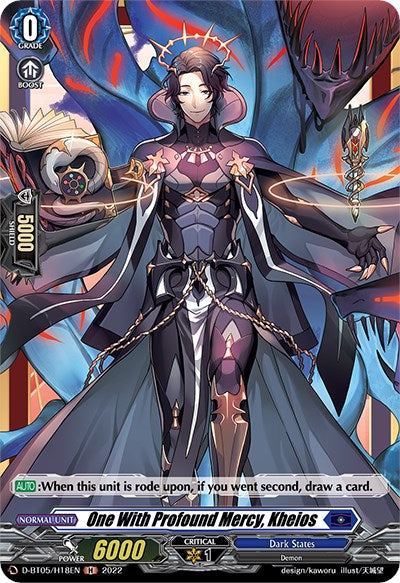 One With Profound Mercy, Kheios (D-BT05/H18EN) [Triumphant Return of the Brave Heroes] | Pegasus Games WI