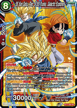 SS Son Goku, Pan, & SS Trunks, Galactic Explorers (BT17-009) [Ultimate Squad] | Pegasus Games WI