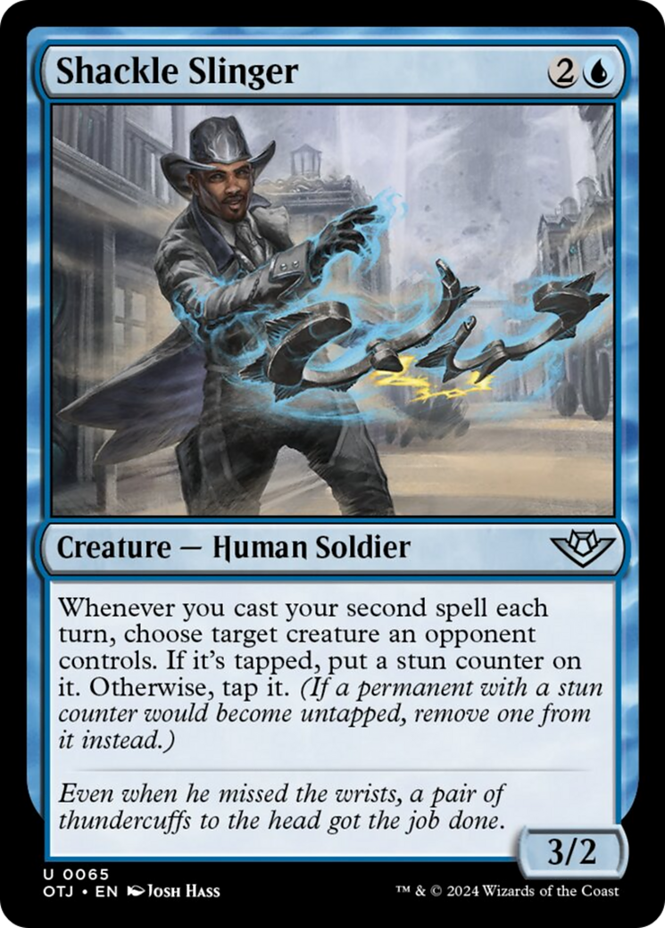 Shackle Slinger [Outlaws of Thunder Junction] | Pegasus Games WI
