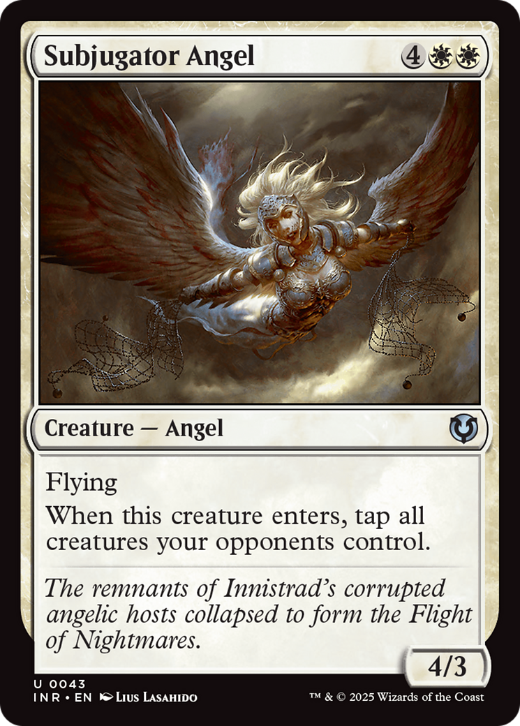 Subjugator Angel [Innistrad Remastered] | Pegasus Games WI