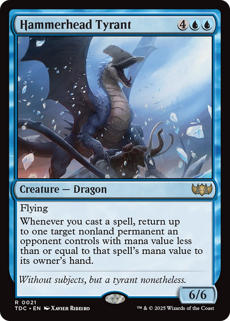 Hammerhead Tyrant [Tarkir: Dragonstorm Commander] | Pegasus Games WI