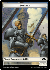 Phyrexian Germ // Soldier Double-Sided Token [Modern Horizons 3 Tokens] | Pegasus Games WI