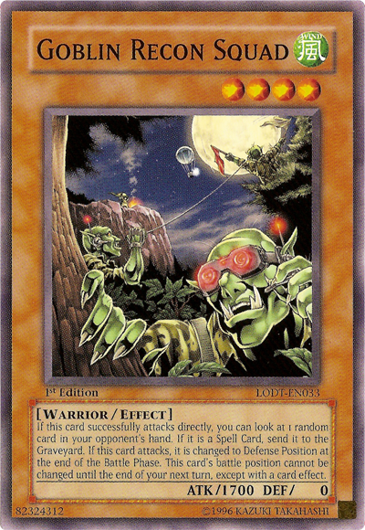 Goblin Recon Squad [LODT-EN033] Common | Pegasus Games WI