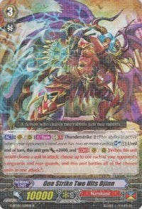 One Strike Two Hits Djinn (G-BT05/029EN) [Moonlit Dragonfang] | Pegasus Games WI