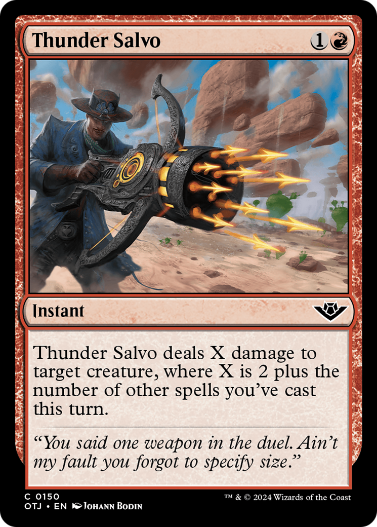 Thunder Salvo [Outlaws of Thunder Junction] | Pegasus Games WI