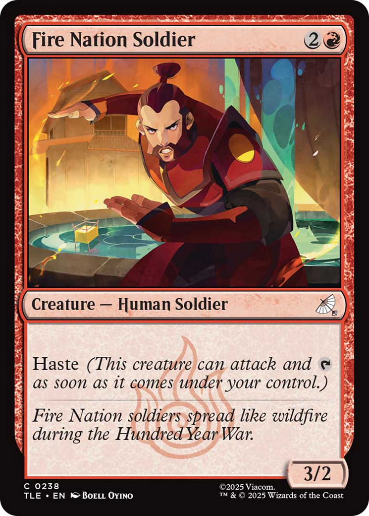 Fire Nation Soldier [Avatar: The Last Airbender: Eternal-Legal] | Pegasus Games WI