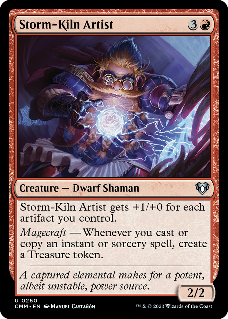 Storm-Kiln Artist [Commander Masters] | Pegasus Games WI