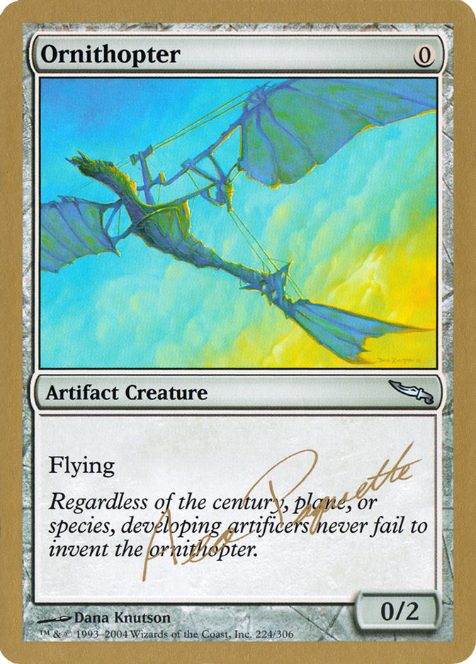Ornithopter (Aeo Paquette) [World Championship Decks 2004] | Pegasus Games WI