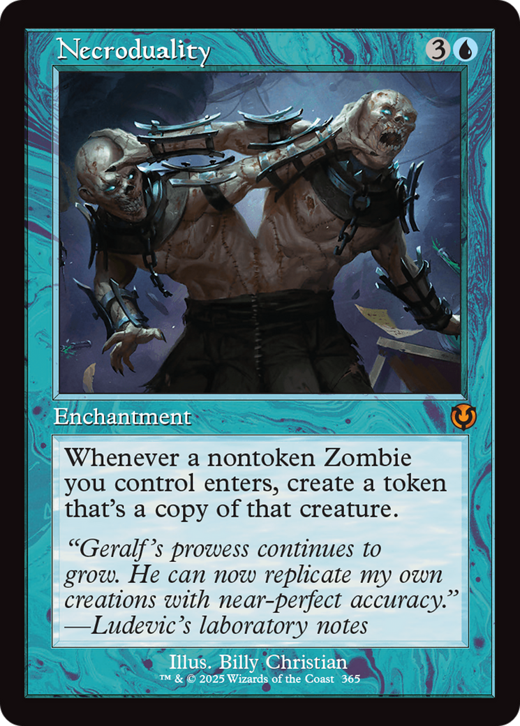 Necroduality (Retro Frame) [Innistrad Remastered] | Pegasus Games WI