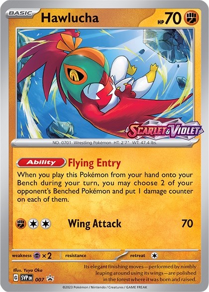 Hawlucha (007) [Scarlet & Violet: Black Star Promos] | Pegasus Games WI