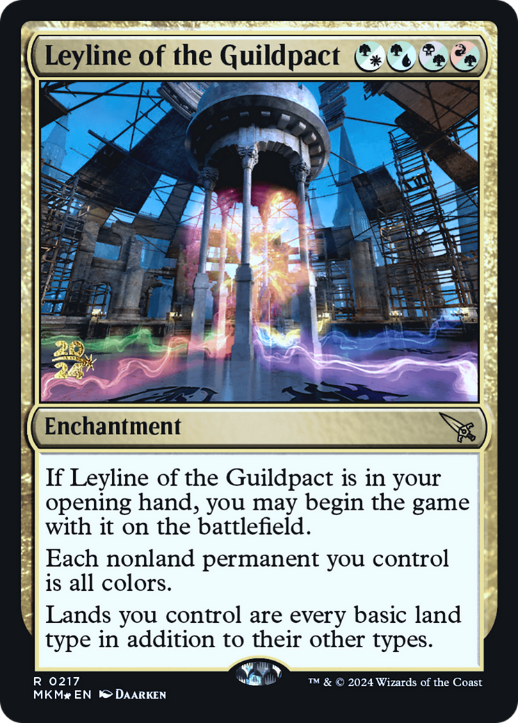 Leyline of the Guildpact [Murders at Karlov Manor Prerelease Promos] | Pegasus Games WI