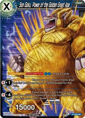 Son Goku, Power of the Golden Great Ape (Winner Stamped) (P-250) [Tournament Promotion Cards] | Pegasus Games WI