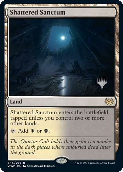 Shattered Sanctum (Promo Pack) [Innistrad: Crimson Vow Promos] | Pegasus Games WI