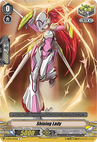 Shining Lady (V-BT07/077EN) [Infinideity Cradle] | Pegasus Games WI
