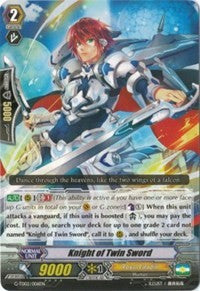Knight of Twin Sword (Foil) (G-TD02/006EN) [Divine Swordsman of the Shiny Star] | Pegasus Games WI