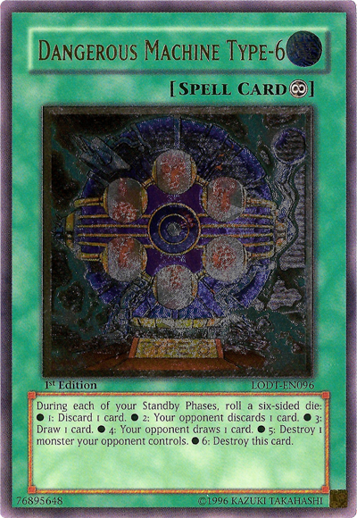 Dangerous Machine Type-6 [LODT-EN096] Ultimate Rare | Pegasus Games WI