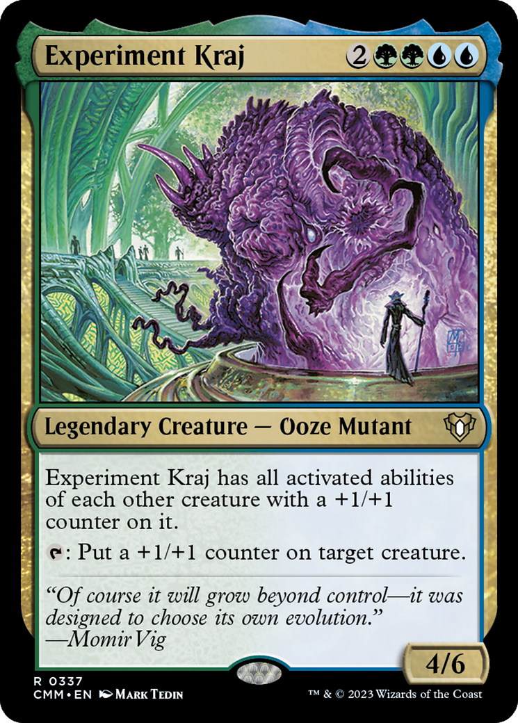 Experiment Kraj [Commander Masters] | Pegasus Games WI