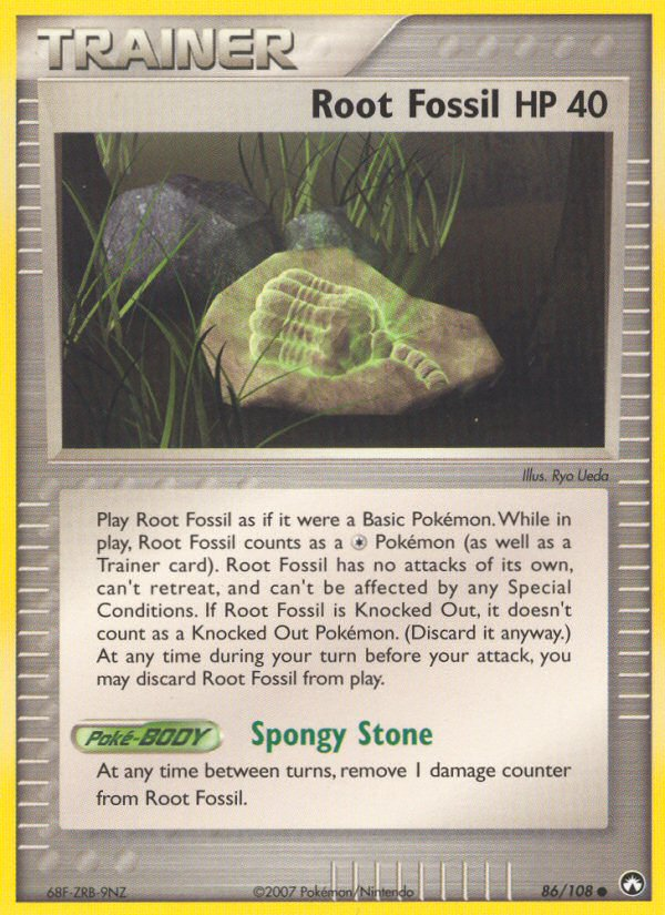 Root Fossil (86/108) [EX: Power Keepers] | Pegasus Games WI