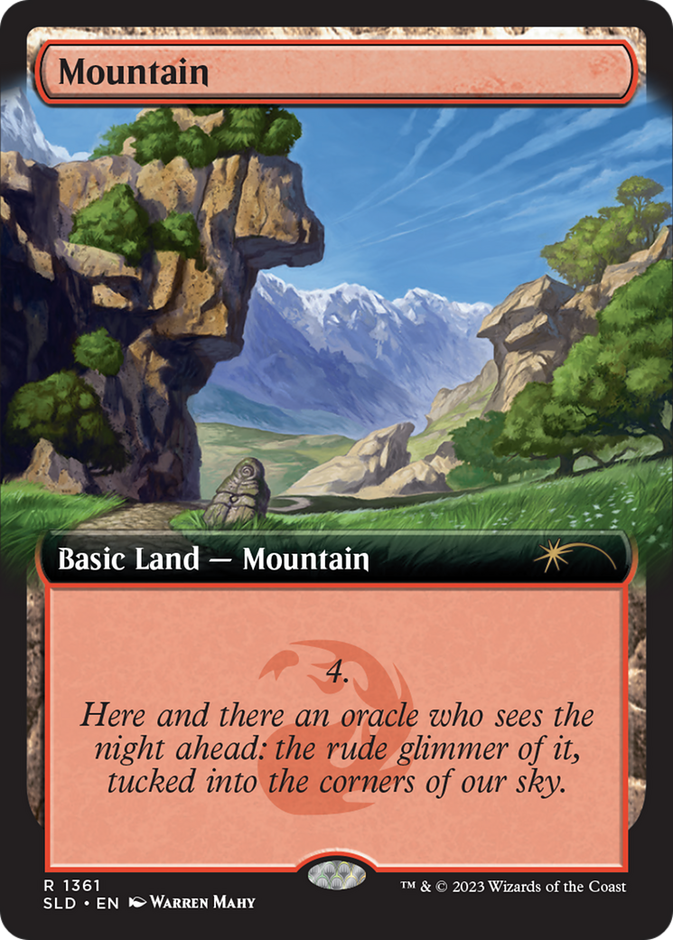 Mountain (1361) [Secret Lair Drop Series] | Pegasus Games WI