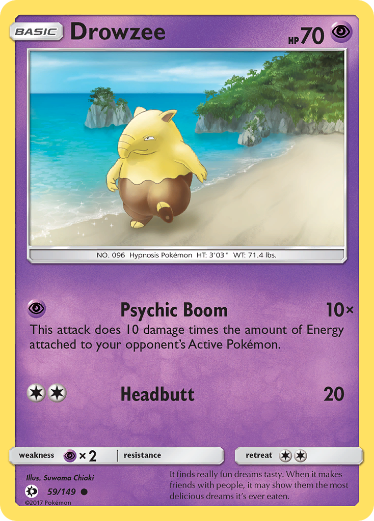 Drowzee (59/149) [Sun & Moon: Base Set] | Pegasus Games WI