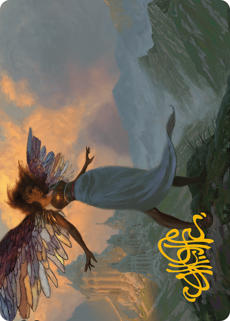 Glasswing Grace Art Card (Gold-Stamped Signature) [Modern Horizons 3 Art Series] | Pegasus Games WI