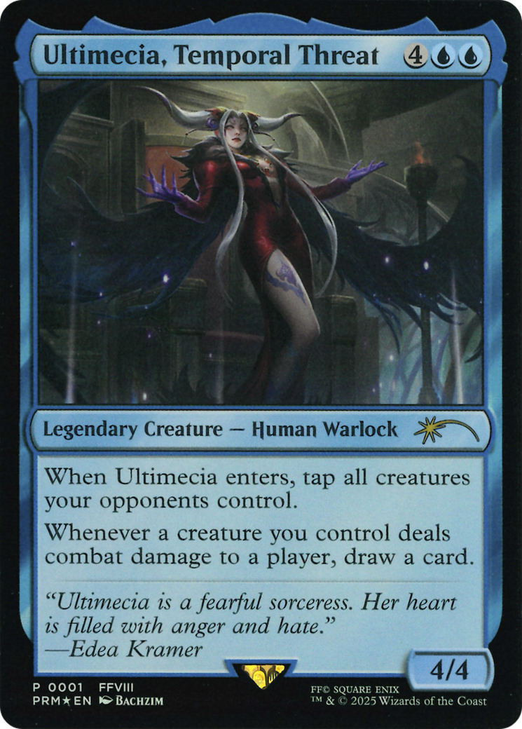 Ultimecia, Temporal Threat (Costco Bundle) [FINAL FANTASY Promos] | Pegasus Games WI
