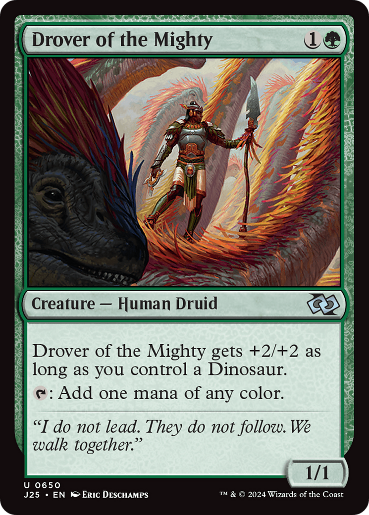 Drover of the Mighty [Foundations Jumpstart] | Pegasus Games WI
