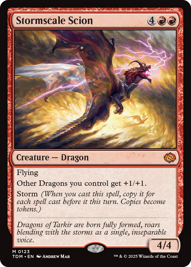 Stormscale Scion [Tarkir: Dragonstorm] | Pegasus Games WI