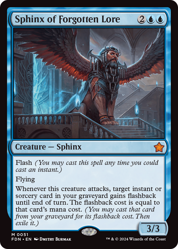 Sphinx of Forgotten Lore [Foundations] | Pegasus Games WI