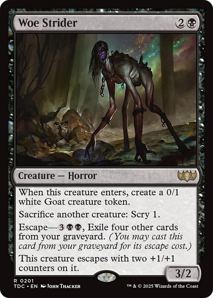 Woe Strider [Tarkir: Dragonstorm Commander] | Pegasus Games WI