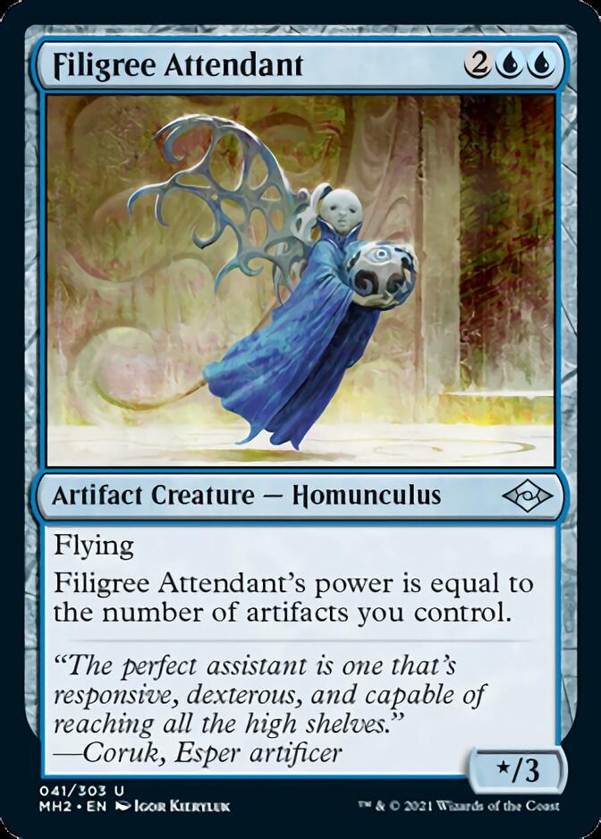 Filigree Attendant [Modern Horizons 2] | Pegasus Games WI