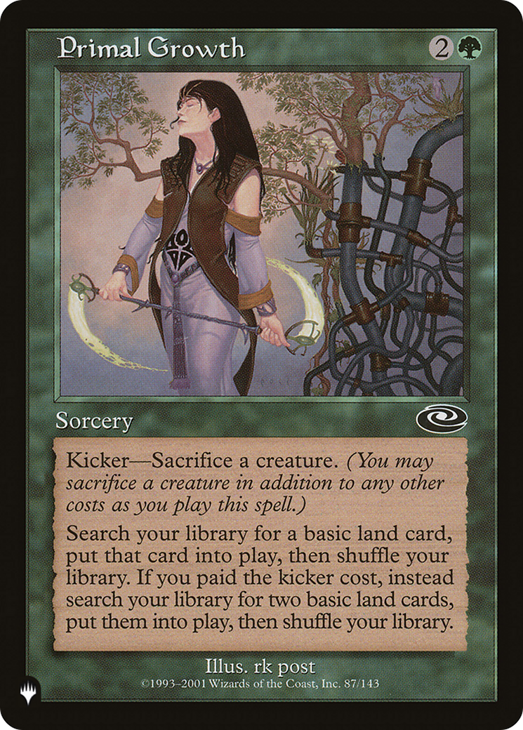 Primal Growth [The List] | Pegasus Games WI