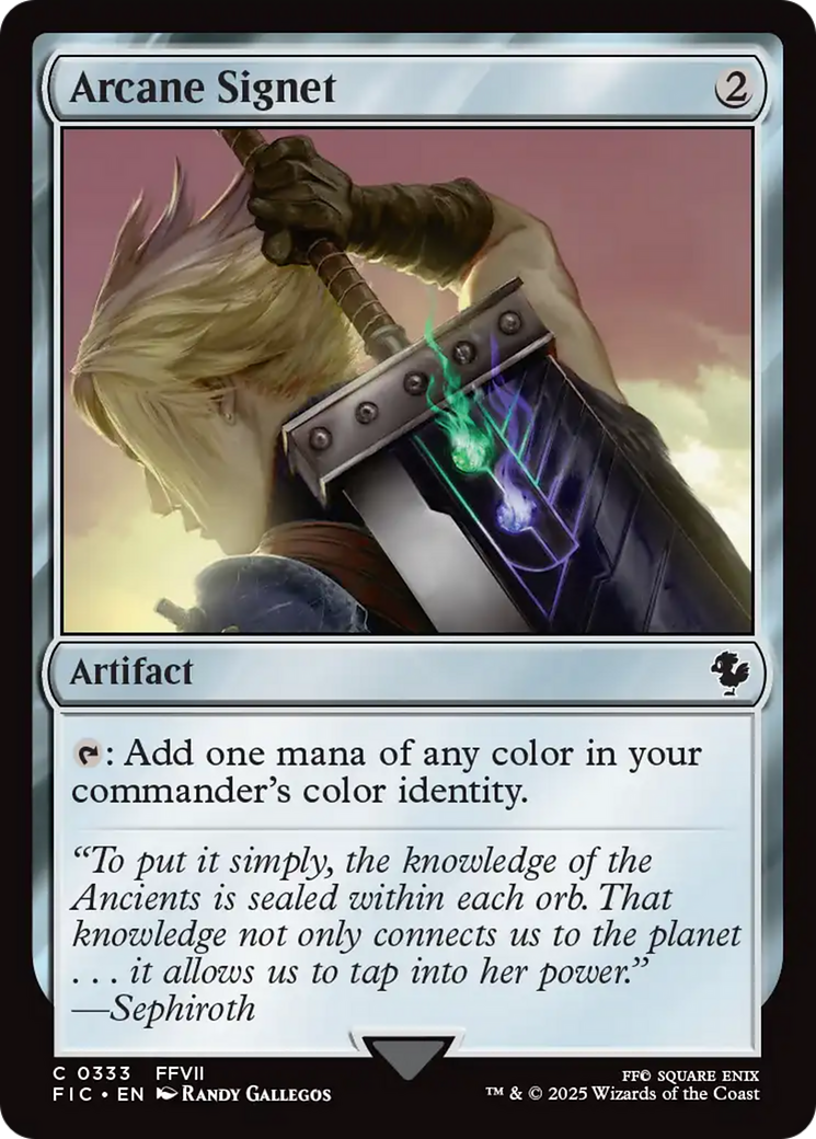 Arcane Signet (0333) [FINAL FANTASY Commander] | Pegasus Games WI