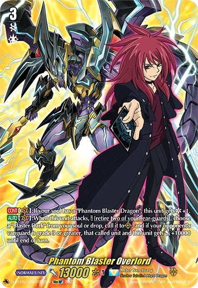 Phantom Blaster Overlord (D-BT05/10thSP02EN) [Triumphant Return of the Brave Heroes] | Pegasus Games WI