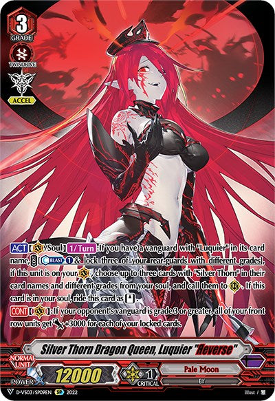 Silver Thorn Dragon Queen, Luquier "Reverse" (D-VS03/SP09EN) [V Clan Collection Vol.3] | Pegasus Games WI