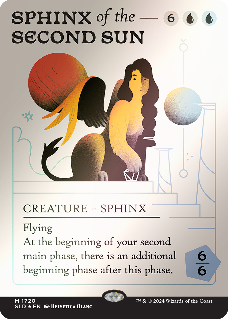 Sphinx of the Second Sun (Rainbow Foil) [Secret Lair Drop Series] | Pegasus Games WI